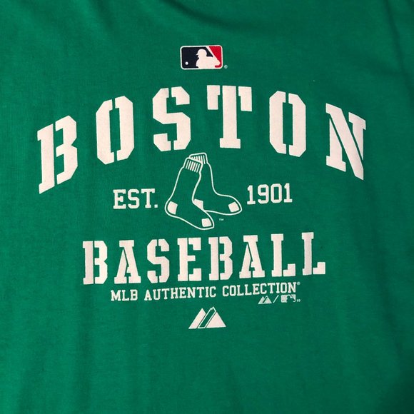 Red Sox Green Shirt-Size XXL - Picture 3 of 3